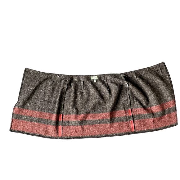 Ralph Lauren Country Wool Wrap Skirt Size 10 - Union Made - Picture 4 of 9